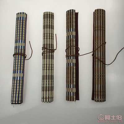 【梓楠文化書法用品毛筆筆簾廠家直銷多種規(guī)格仿古竹制筆簾文房四寶批發(fā)